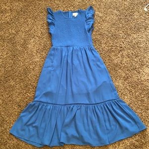 Francescas blue maxi dress